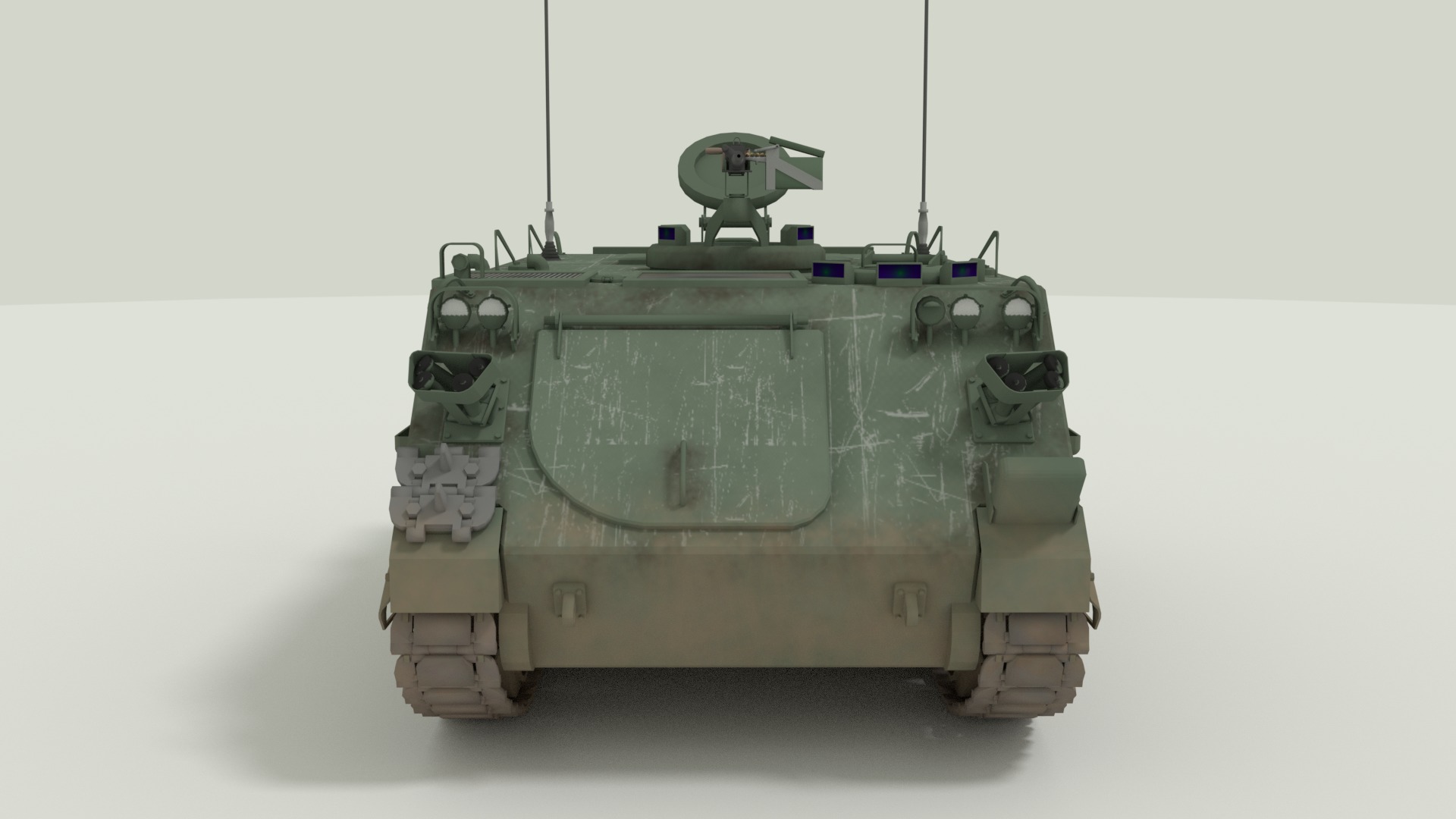 M113 Armored Personnel Carrier 3D model_7