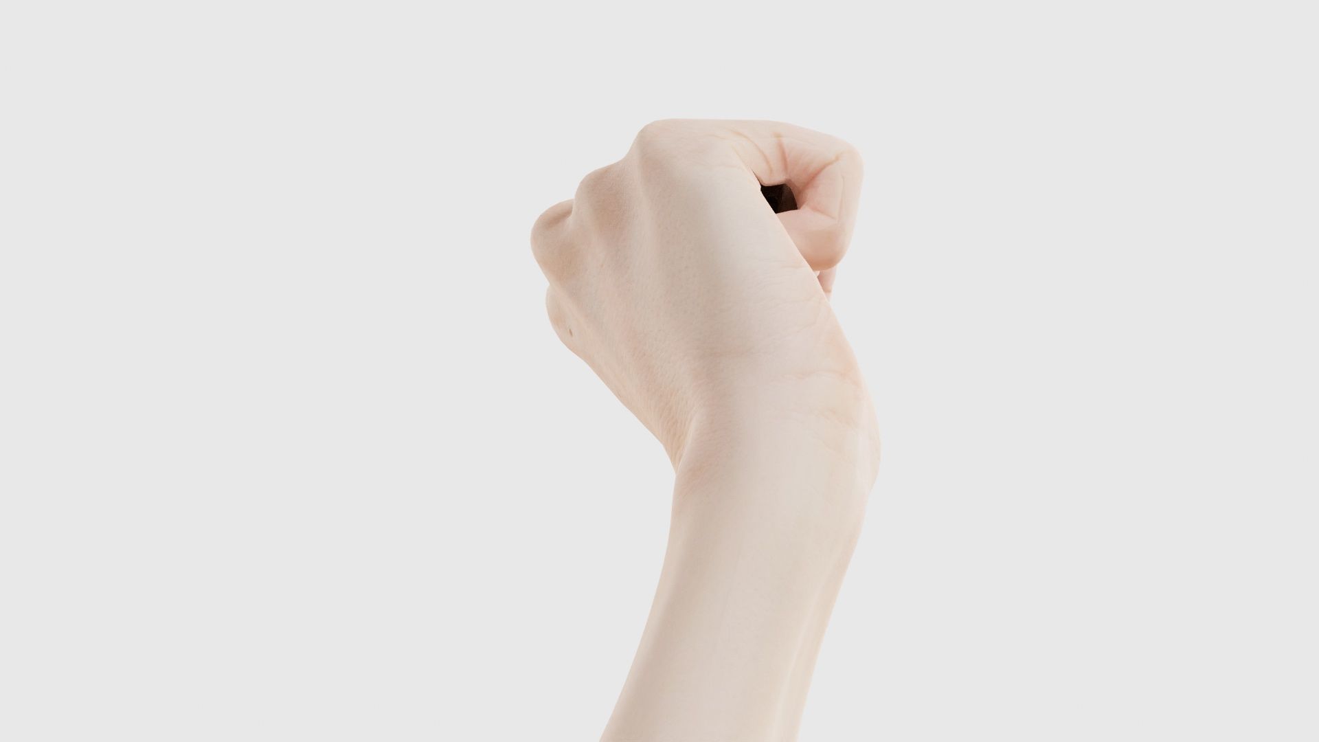 Single Hand 011 Low-poly 3D model_20