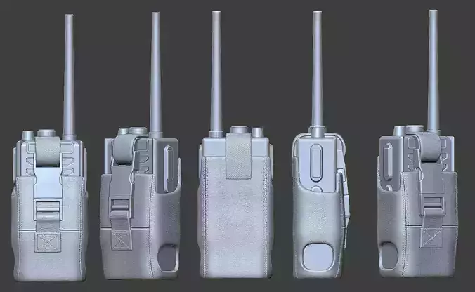 Radio Pouch 3D print model