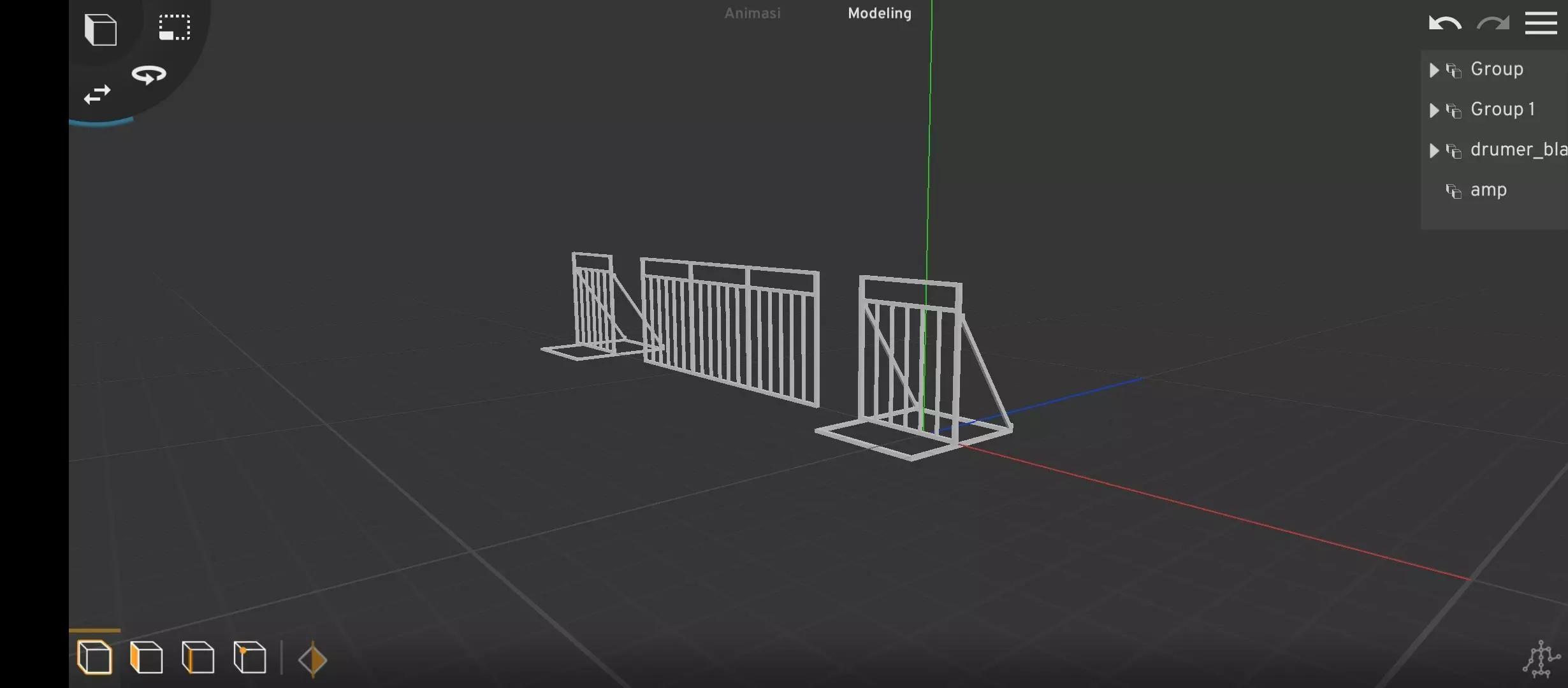 Barikade 3D model