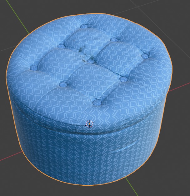 Ottoman Furniture - High Quality Scan 8k 3D model_4