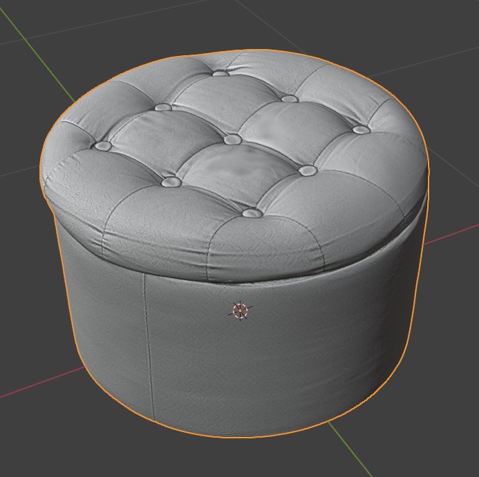 Ottoman Furniture - High Quality Scan 8k 3D model_6