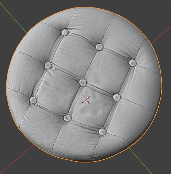 Ottoman Furniture - High Quality Scan 8k 3D model_7