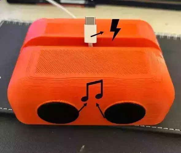 phone stand and speaker