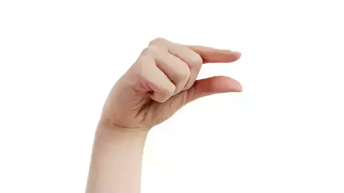 Finger Alphabet G