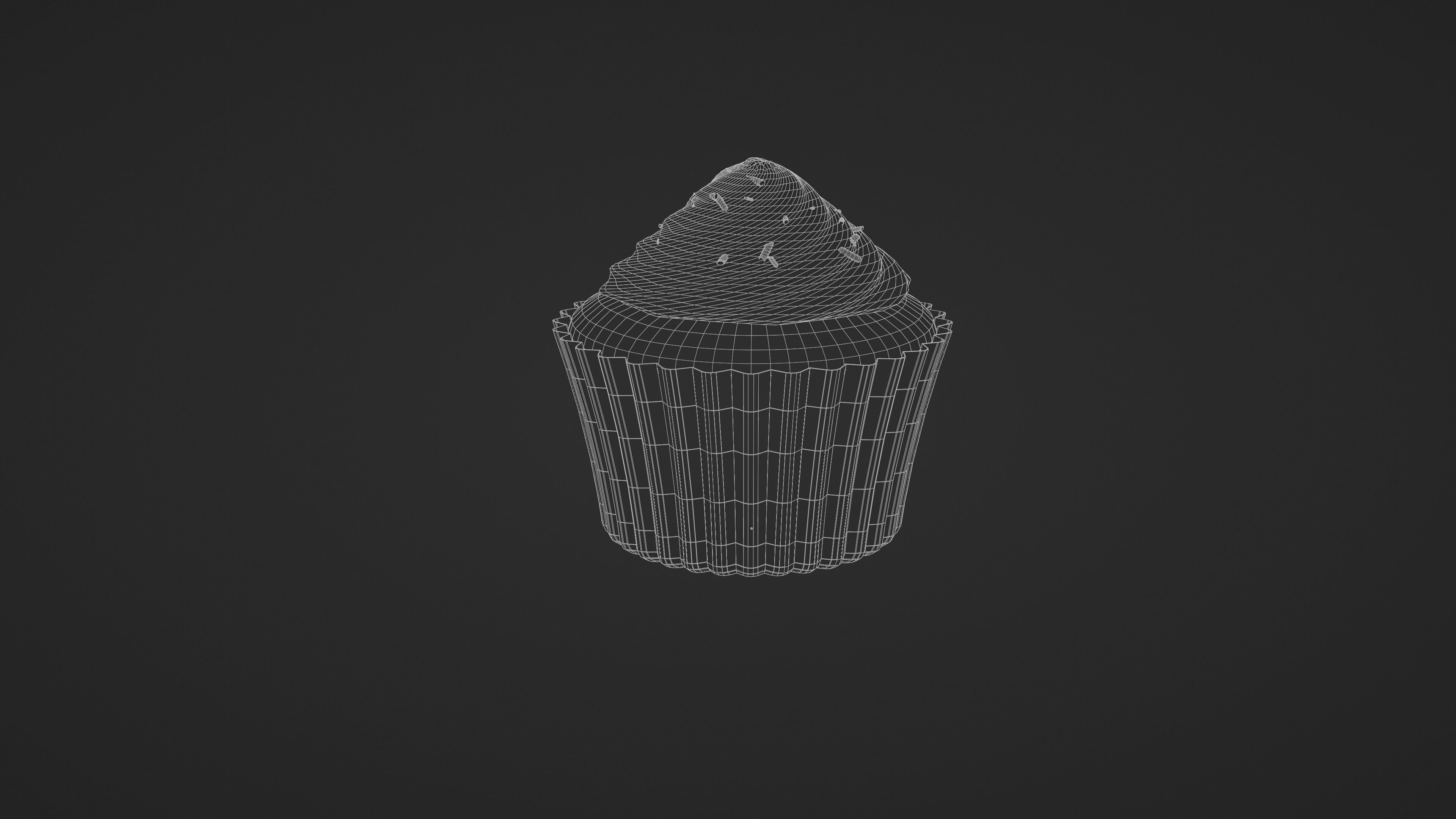 3 Cupcake Flavors 3D Model Collection_3