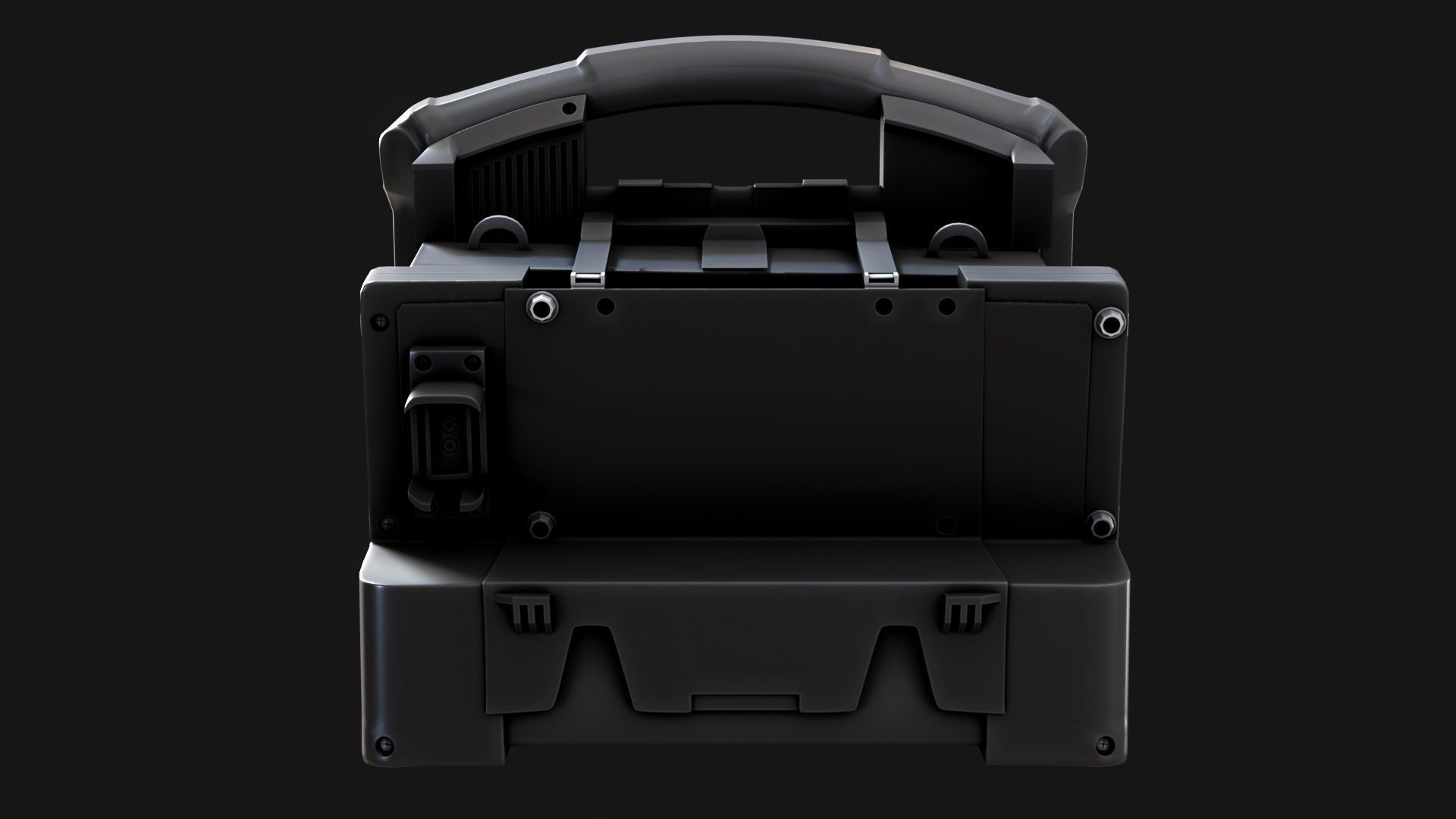 Corpuls3T Medical Equipment Monitor High-Detail Game Ready Low-poly 3D model_7