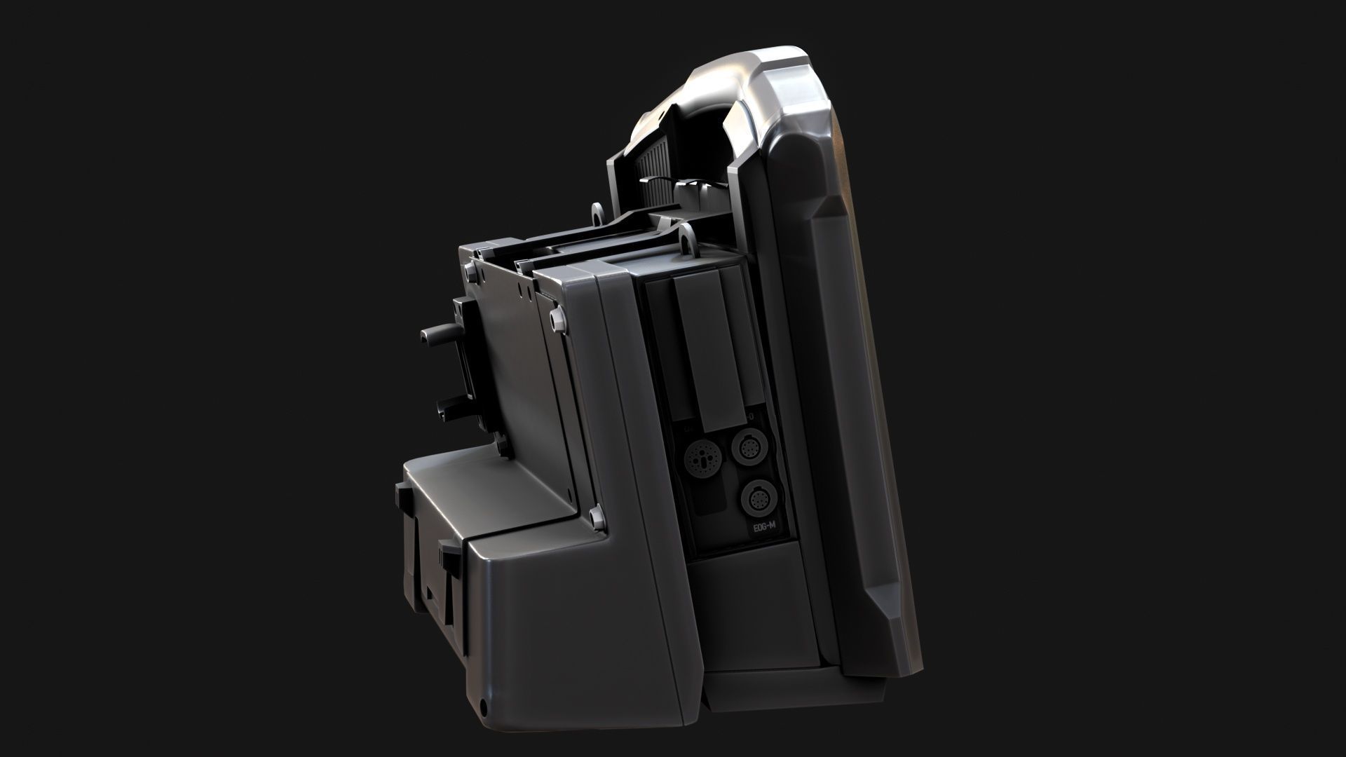 Corpuls3T Medical Equipment Monitor High-Detail Game Ready Low-poly 3D model_5