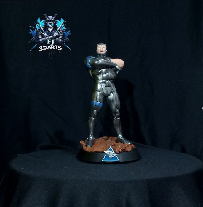 Silverhawks Steelwill STL files 3d printing collectibles 3D print model_1