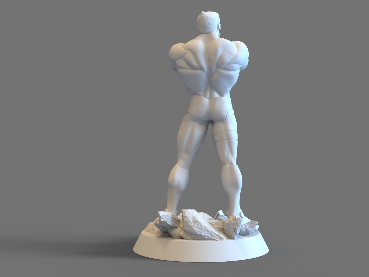 Silverhawks Steelwill STL files 3d printing collectibles 3D print model_9