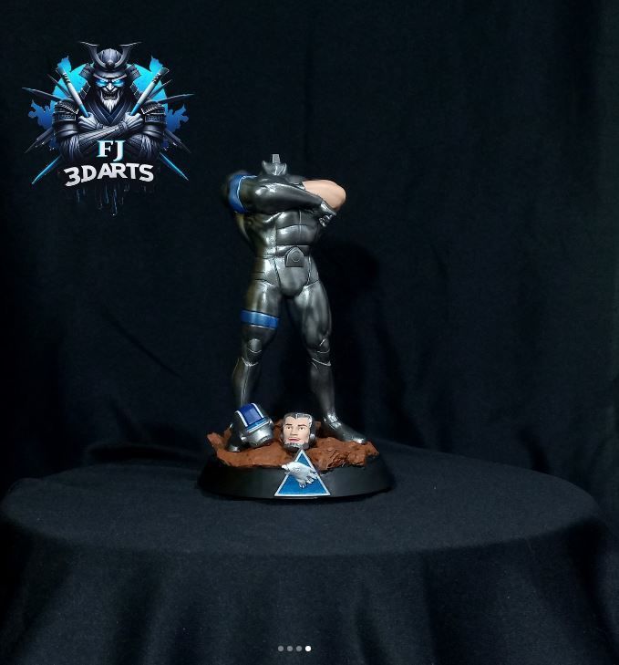 Silverhawks Steelwill STL files 3d printing collectibles 3D print model_7
