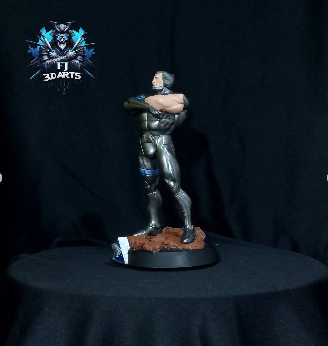 Silverhawks Steelwill STL files 3d printing collectibles 3D print model_5