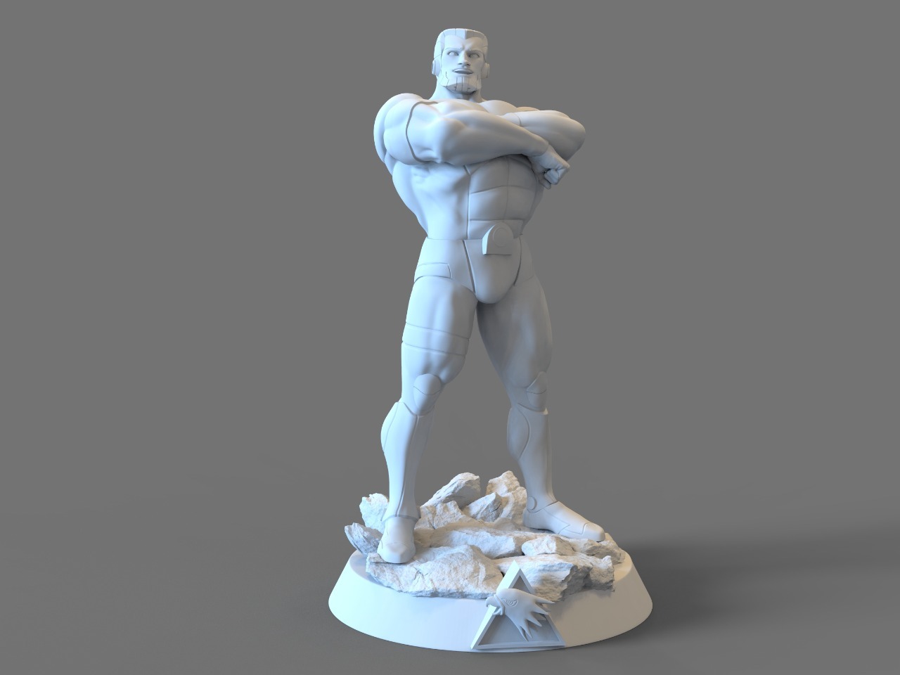 Silverhawks Steelwill STL files 3d printing collectibles 3D print model_12