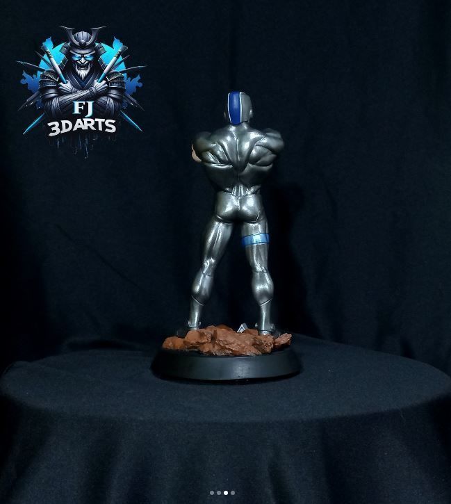 Silverhawks Steelwill STL files 3d printing collectibles 3D print model_3