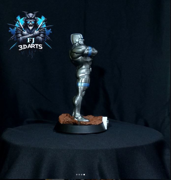 Silverhawks Steelwill STL files 3d printing collectibles 3D print model_4