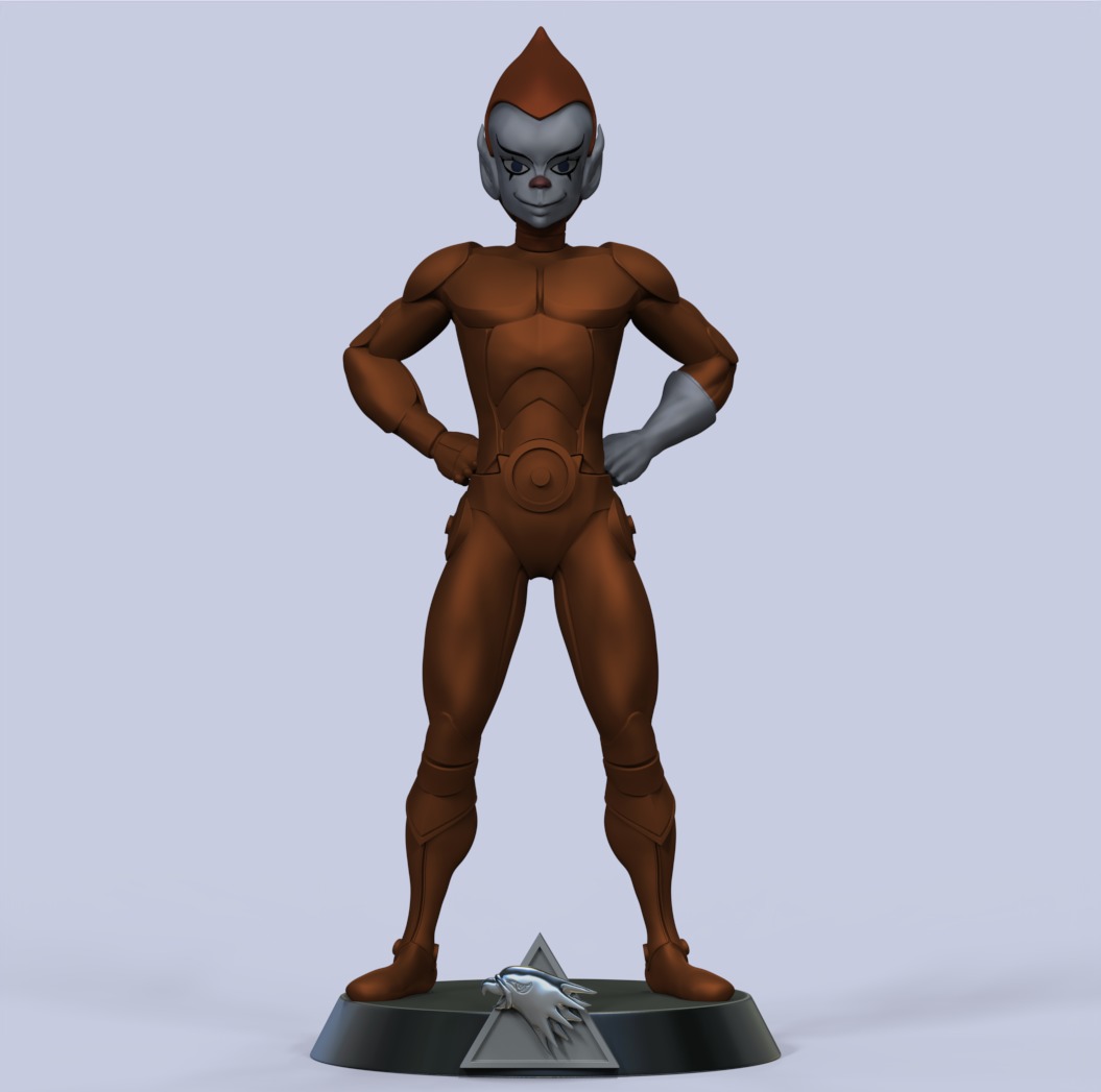 Silverhawks Copper Kid STL files 3d printing collectibles 3D print model_7