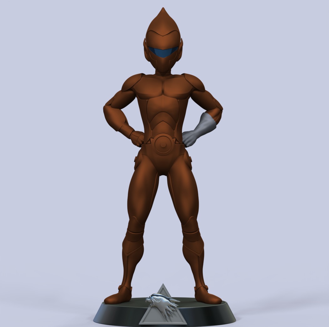 Silverhawks Copper Kid STL files 3d printing collectibles 3D print model_6