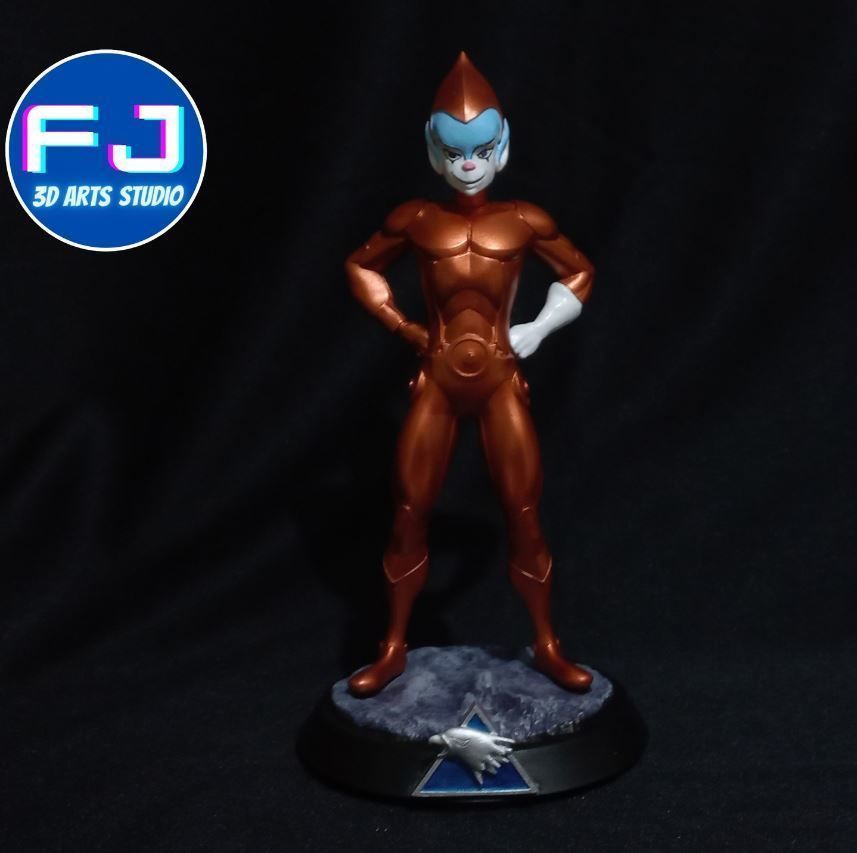 Silverhawks Copper Kid STL files 3d printing collectibles 3D print model_9
