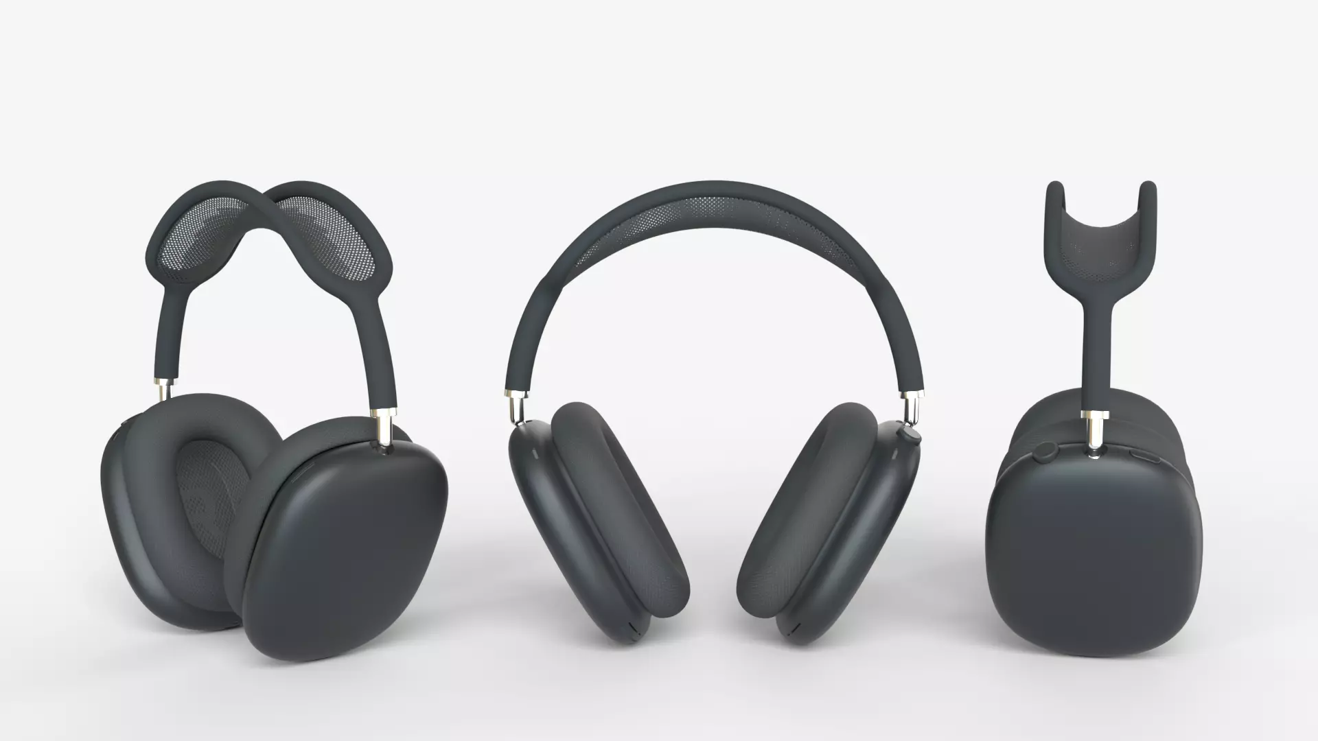 AirPods Max New Color Midnight 2024 3D model