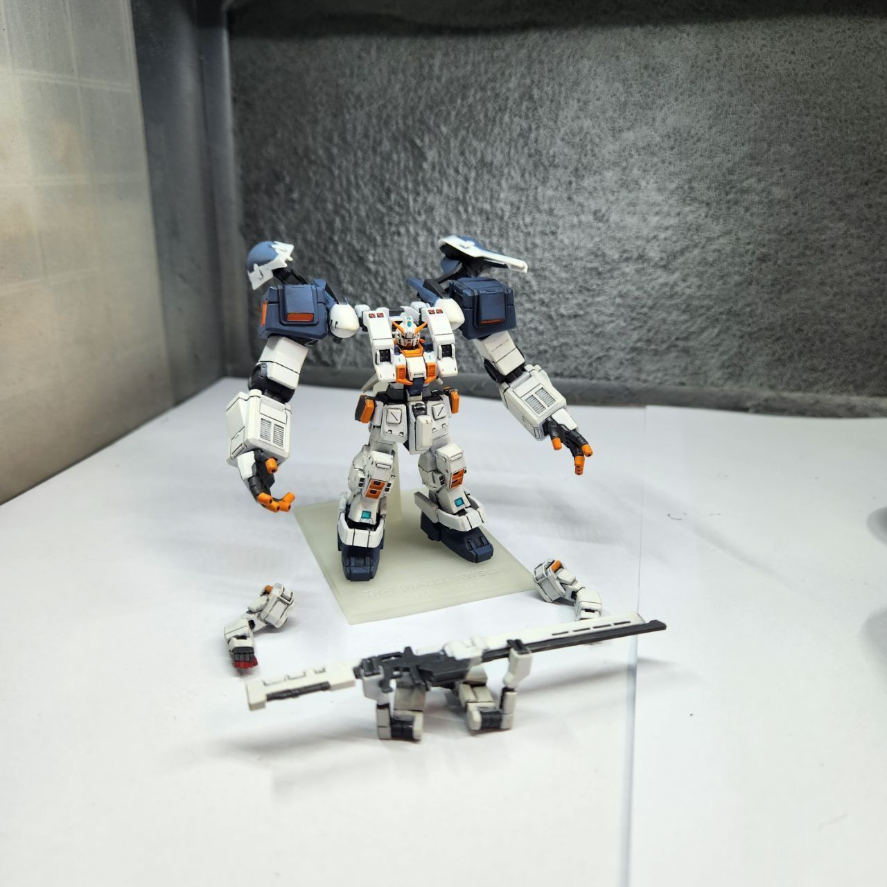 Gundam Hazel with Gigantic arm unit 3D print model_4