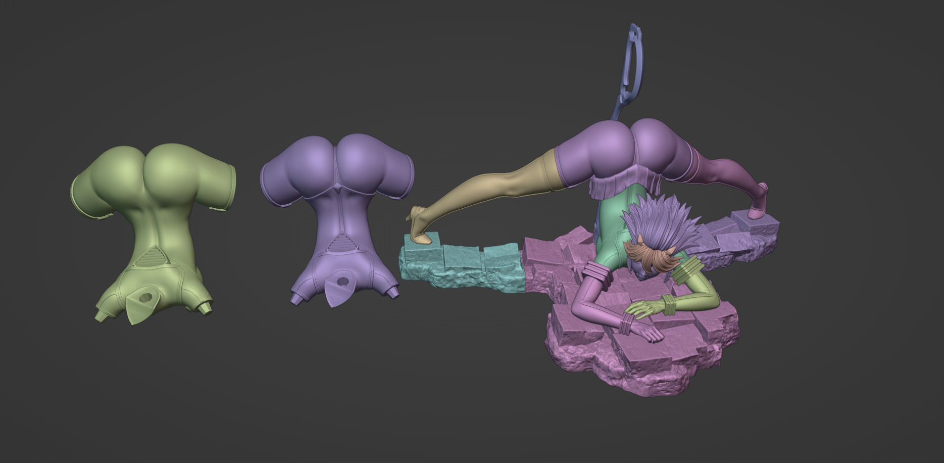 Kill la Kill - Ryuko Matoi 3D print model_6