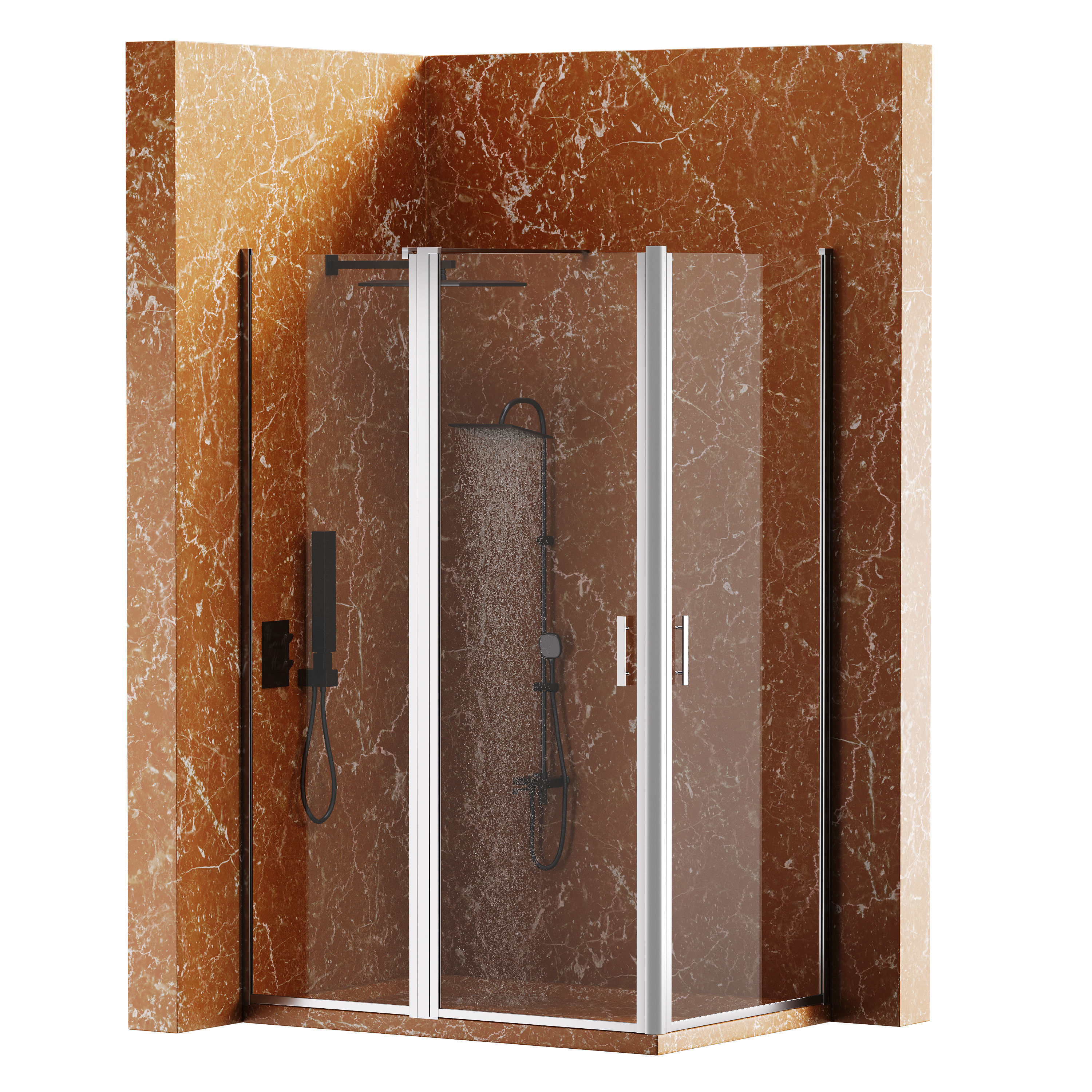 Shower cabin 05 3D model_11