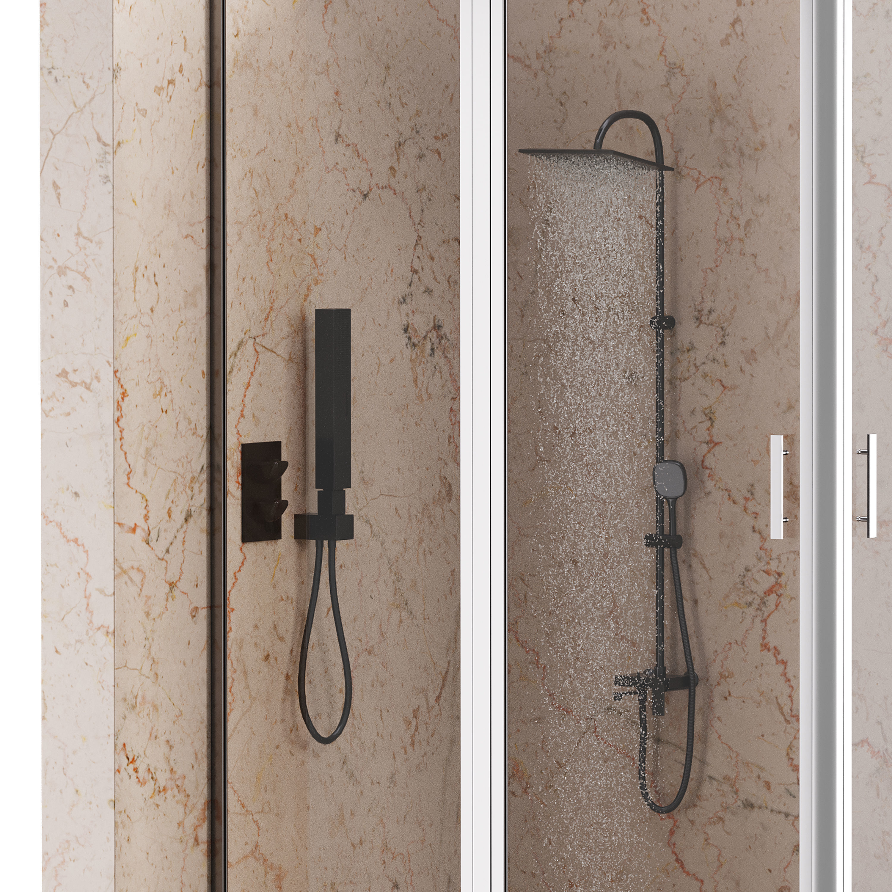 Shower cabin 05 3D model_13