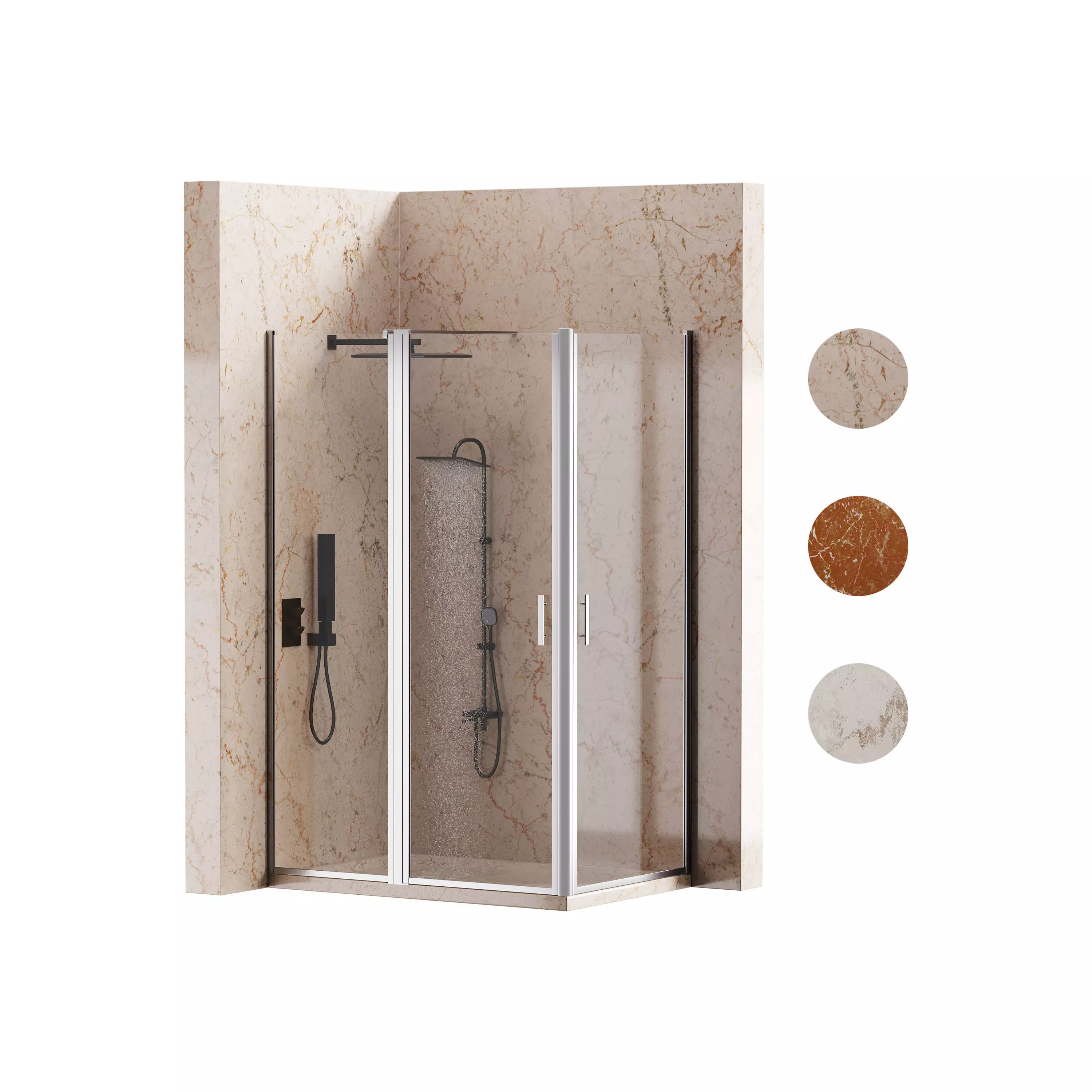 Shower cabin 05 3D model_0