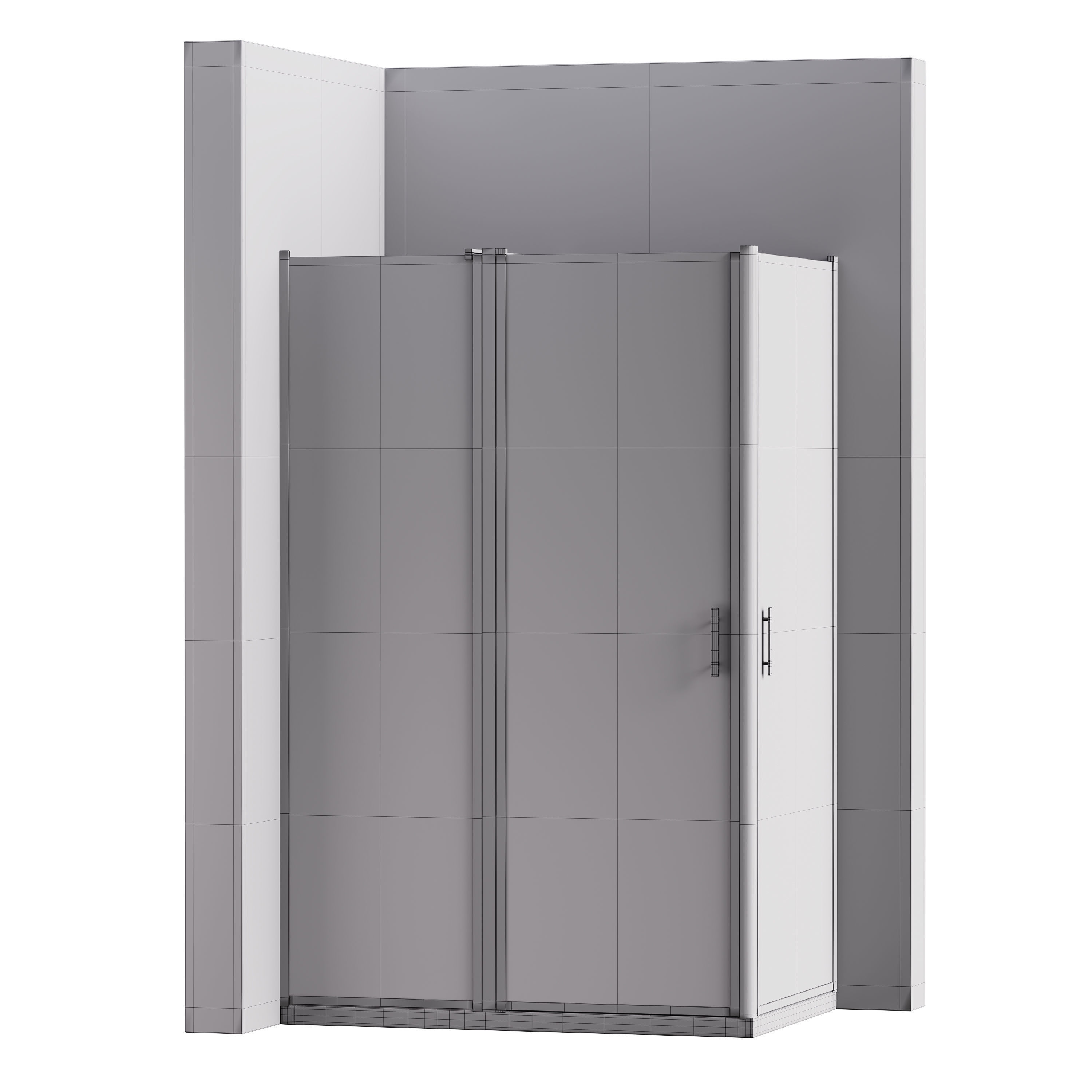 Shower cabin 05 3D model_14