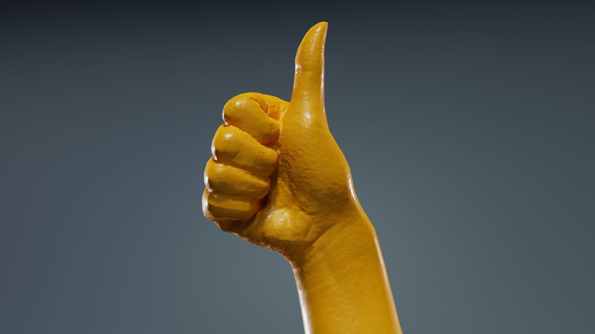 Number 10 Low-poly 3D model_12