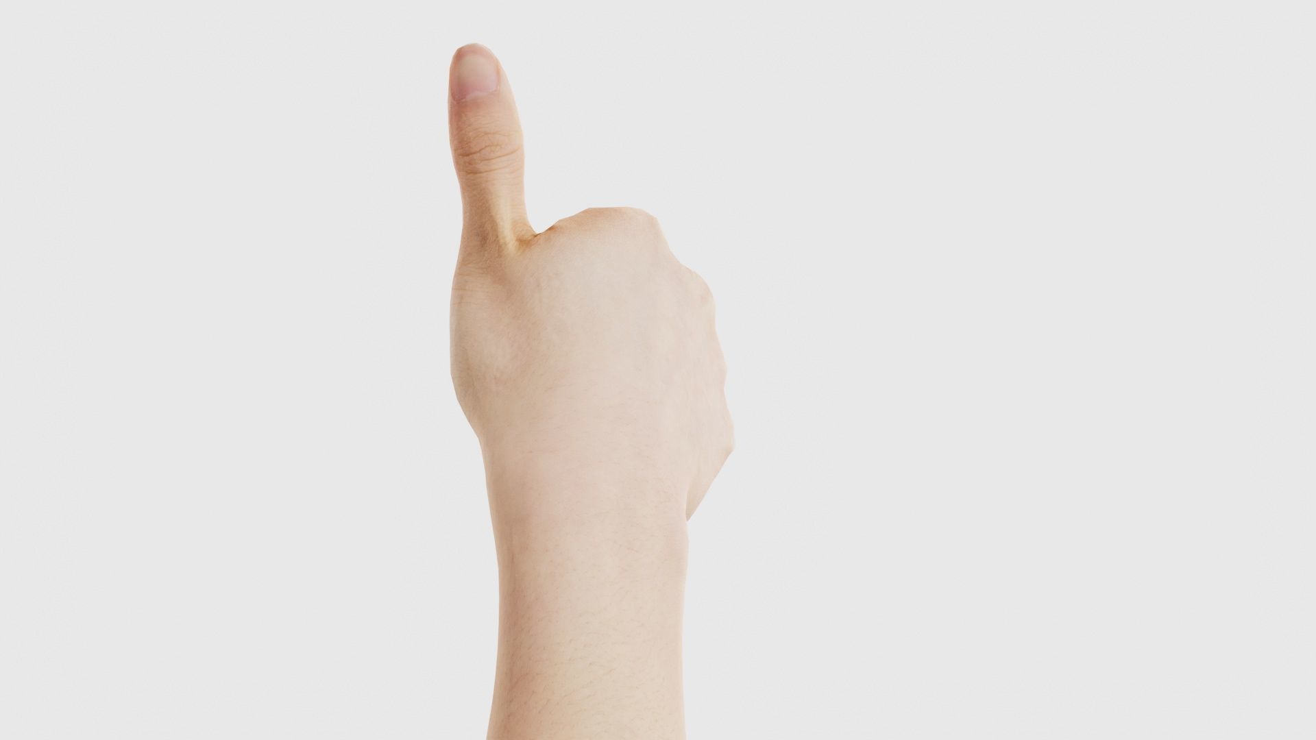 Number 10 Low-poly 3D model_23