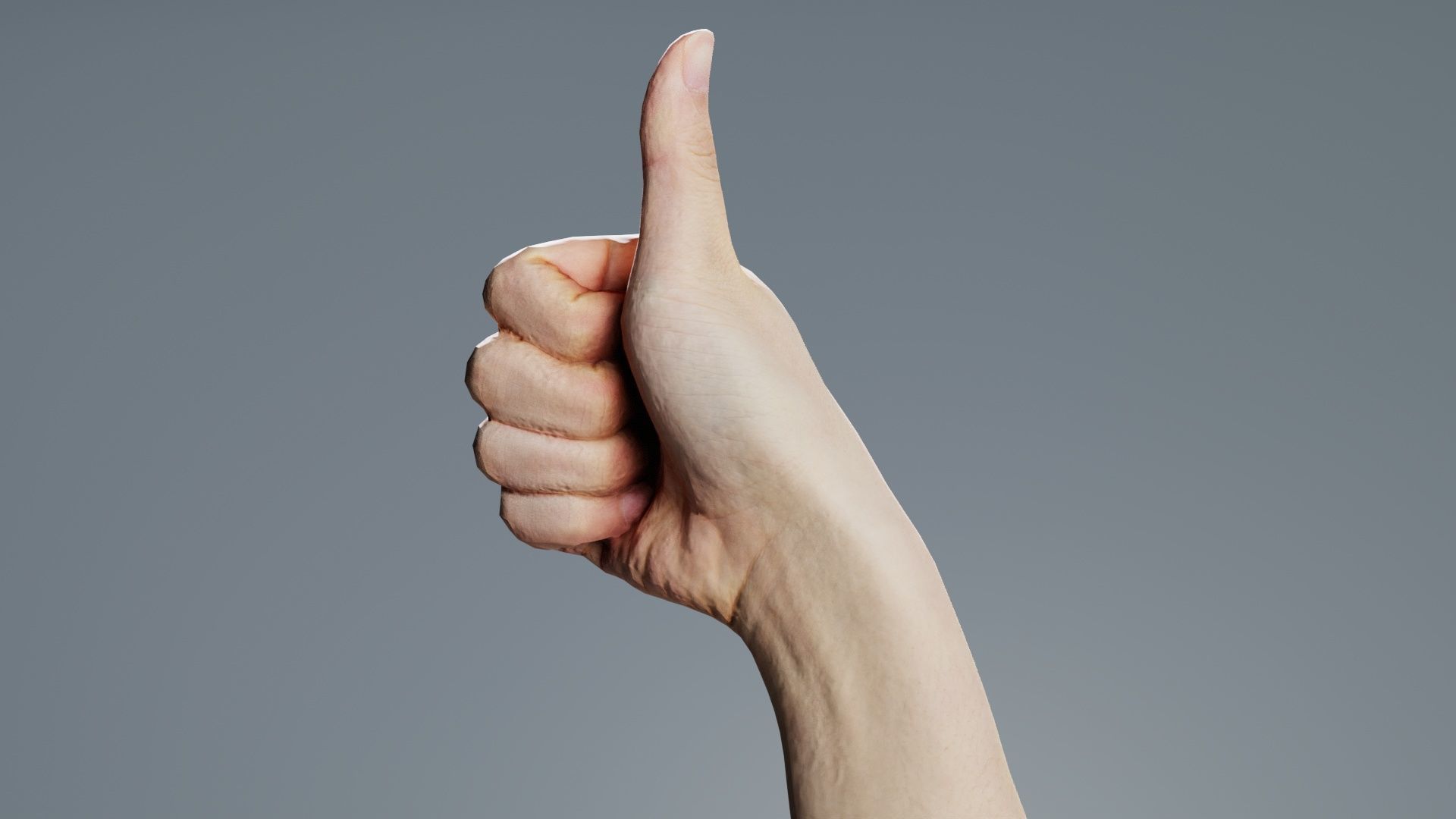 Number 10 Low-poly 3D model_3