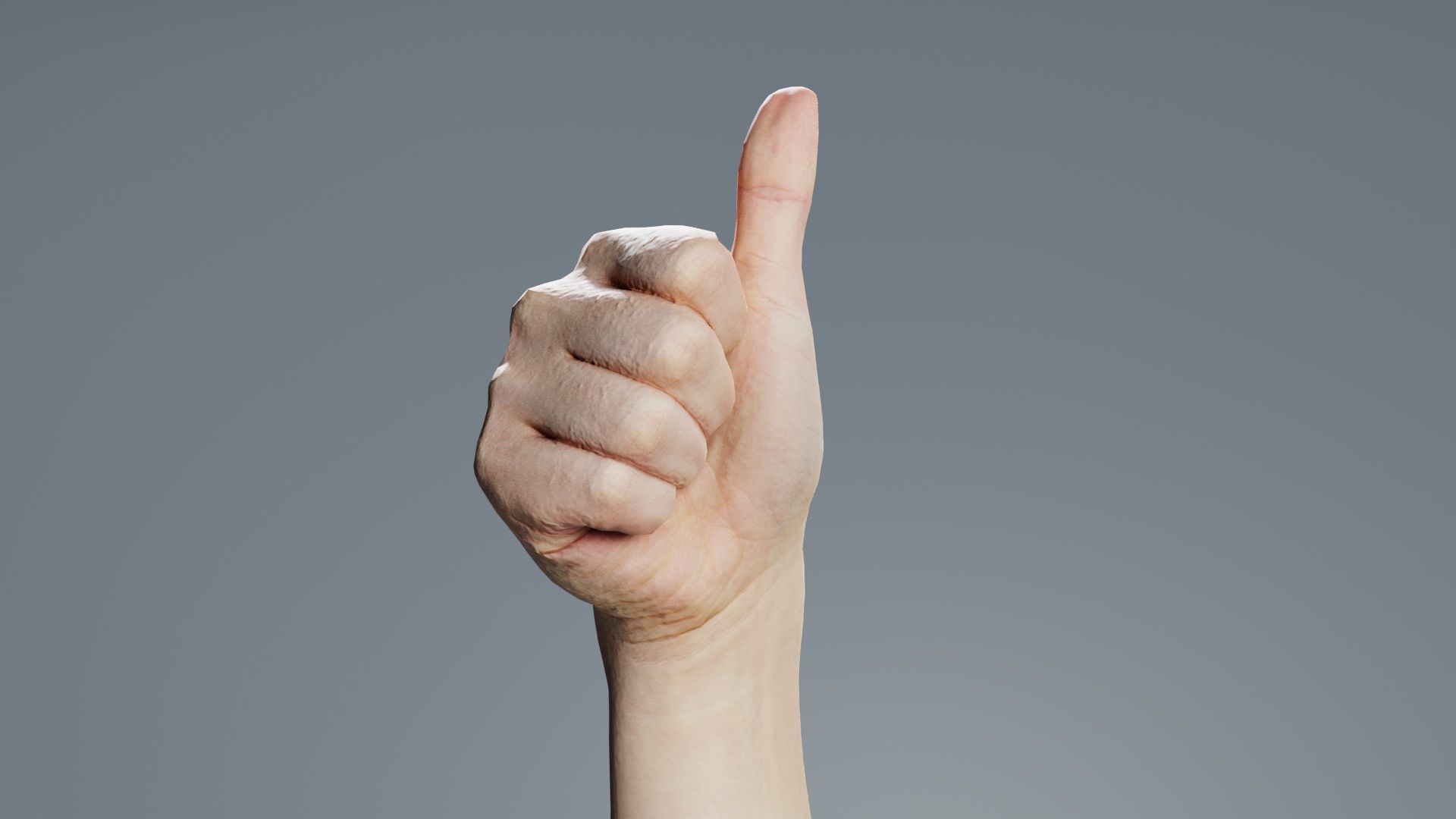 Number 10 Low-poly 3D model_7