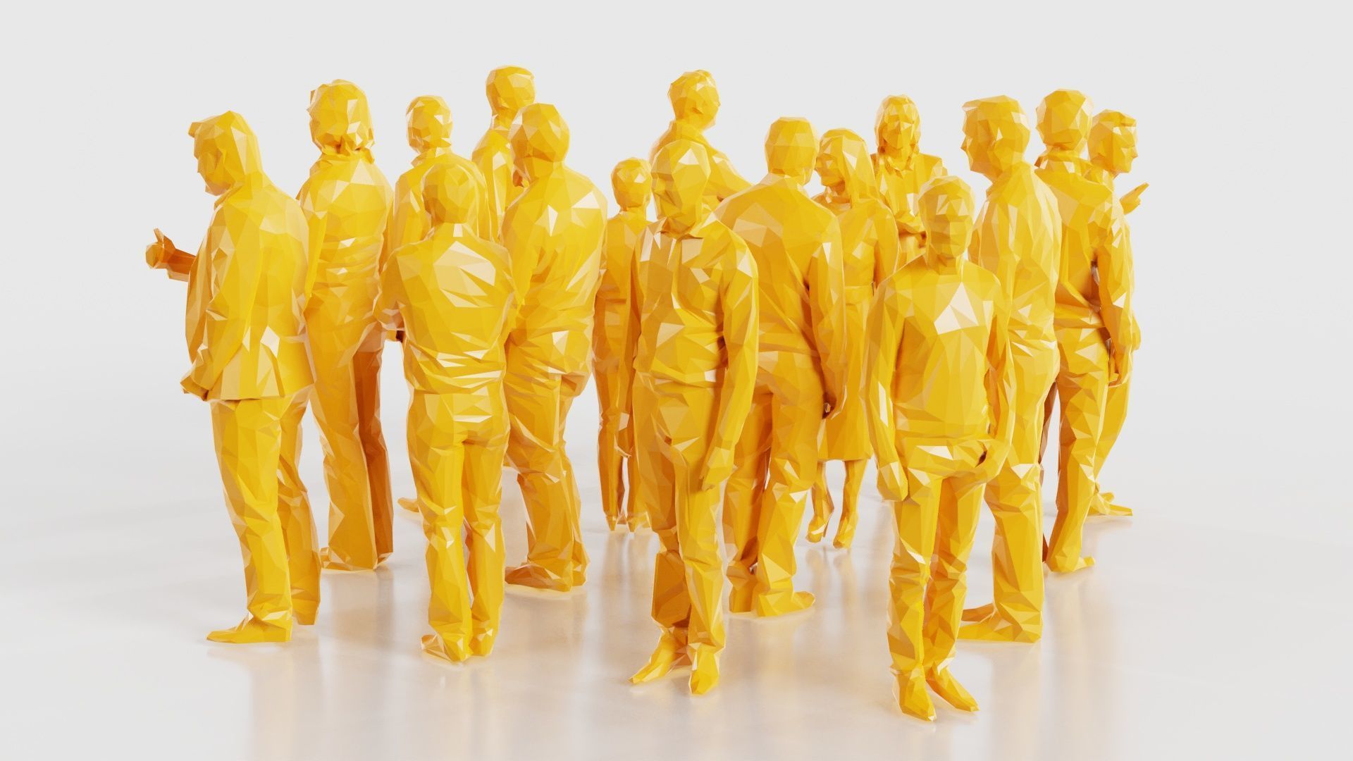 Low Poly Persons 10 Low-poly 3D model_21