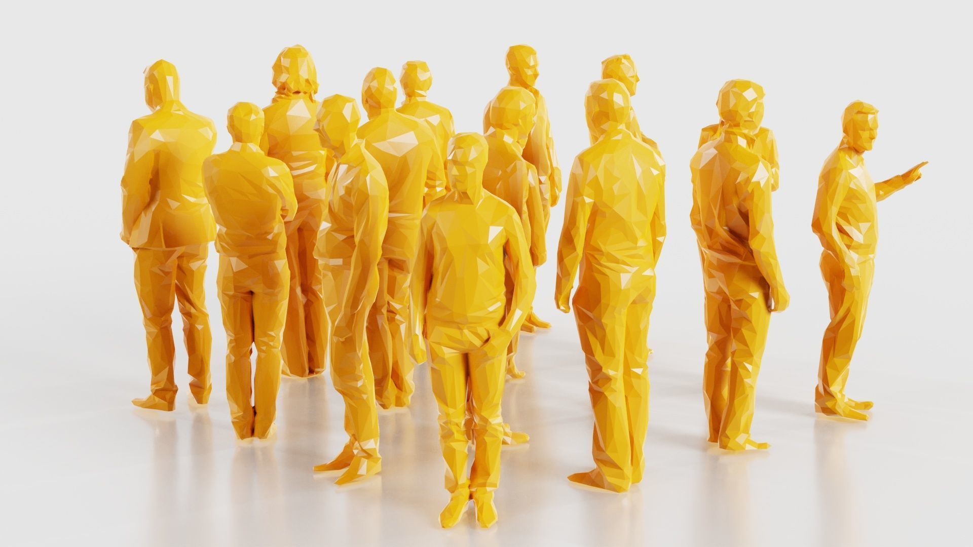 Low Poly Persons 10 Low-poly 3D model_20