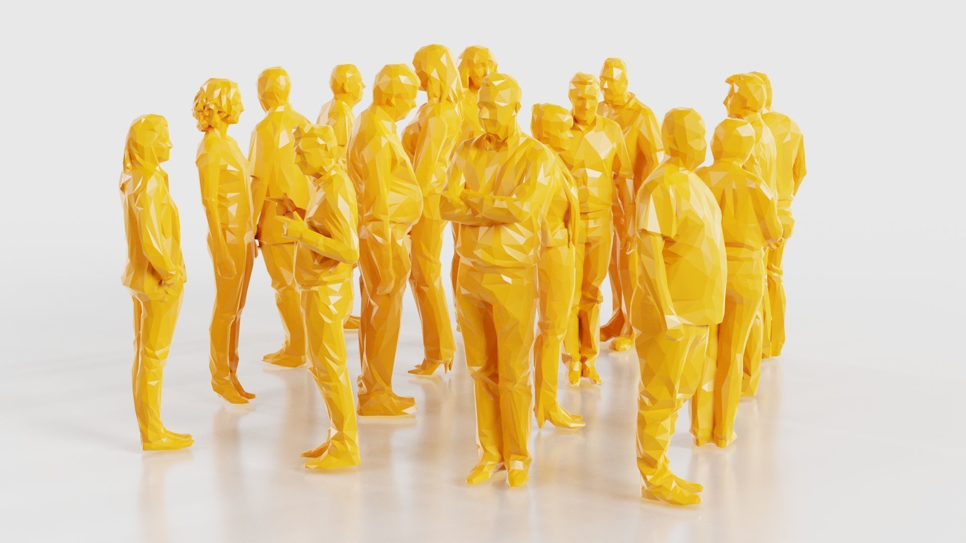 Low Poly Persons 12 Low-poly 3D model_21