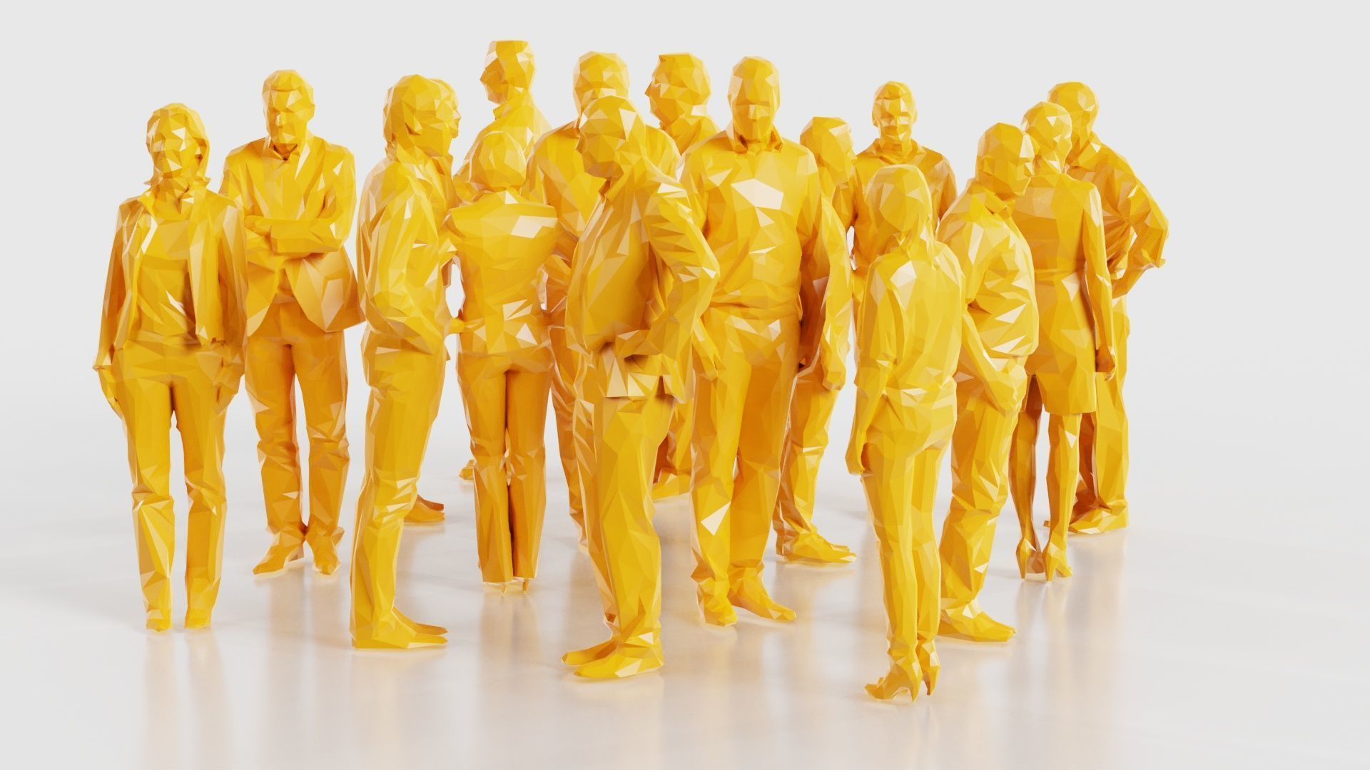 Low Poly Persons 8 Low-poly 3D model_21