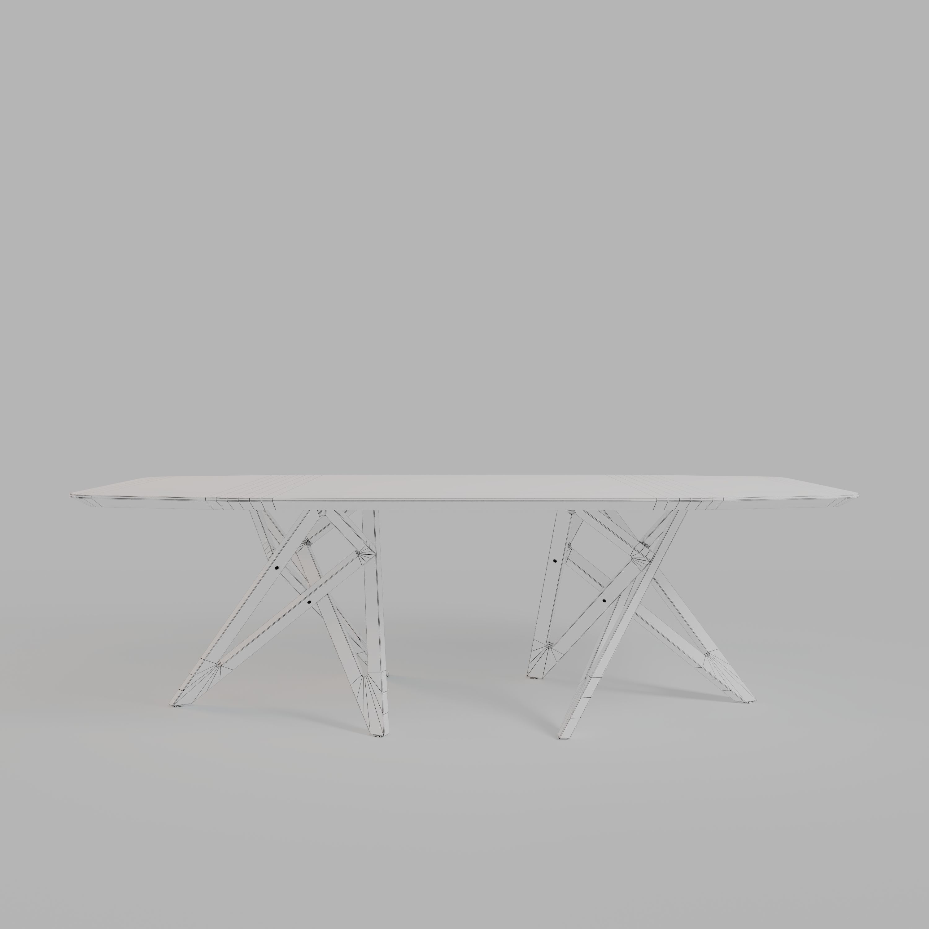 ENNEA DINING TABLE BARREL-SHAPED 3D model_5