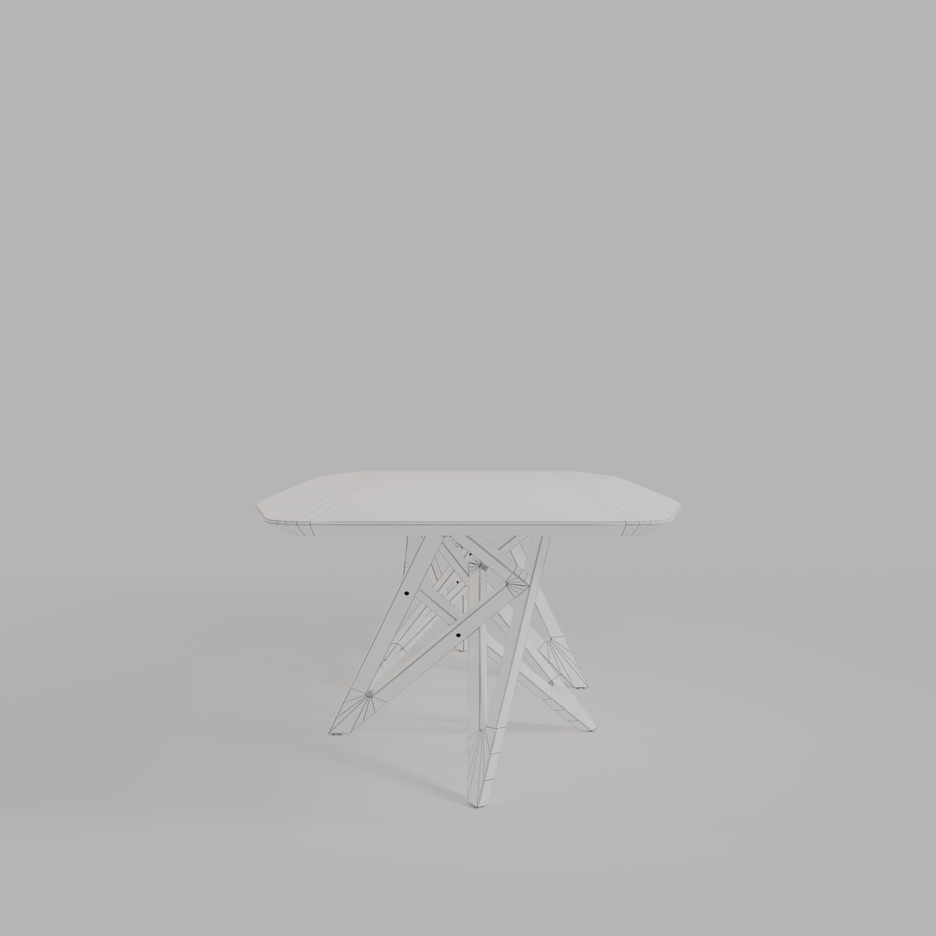 ENNEA DINING TABLE BARREL-SHAPED 3D model_7