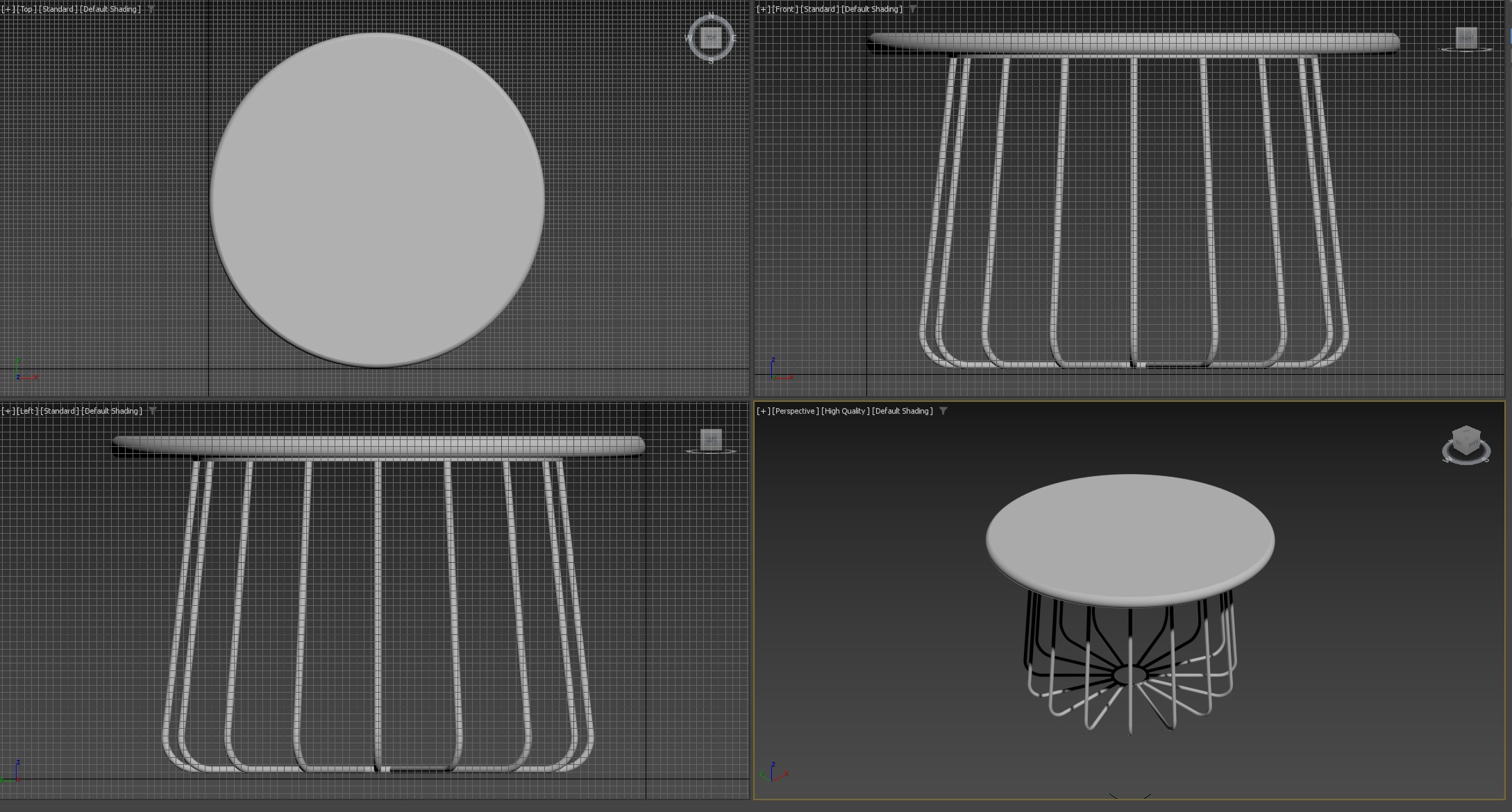 Table Coco Metal-Wood 3D model_5