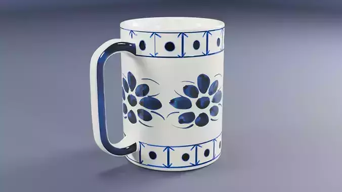Caneca de Porcelana - Porcelana Monte Siao