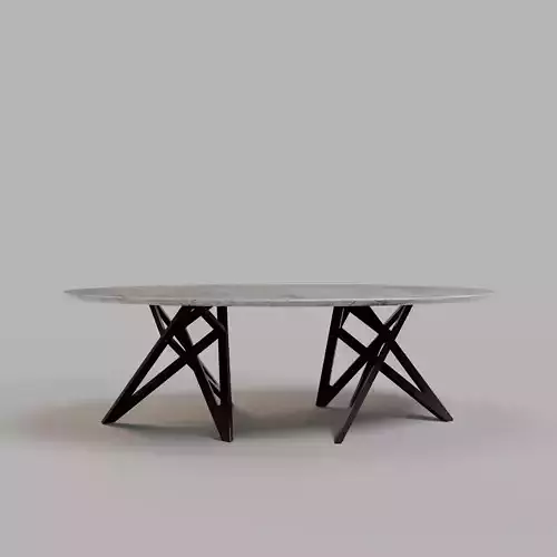 ENNEA DINING TABLE OVAL