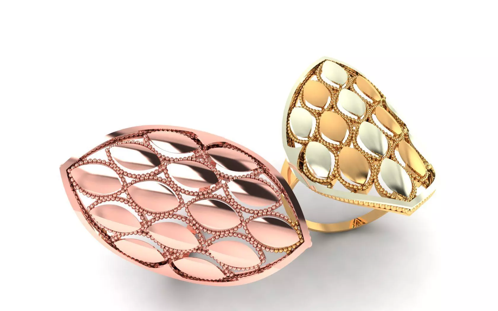 arabesque ring  Free 3D print model_0