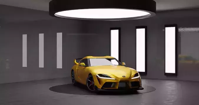 Car Rigged - Toyota Supra MK5