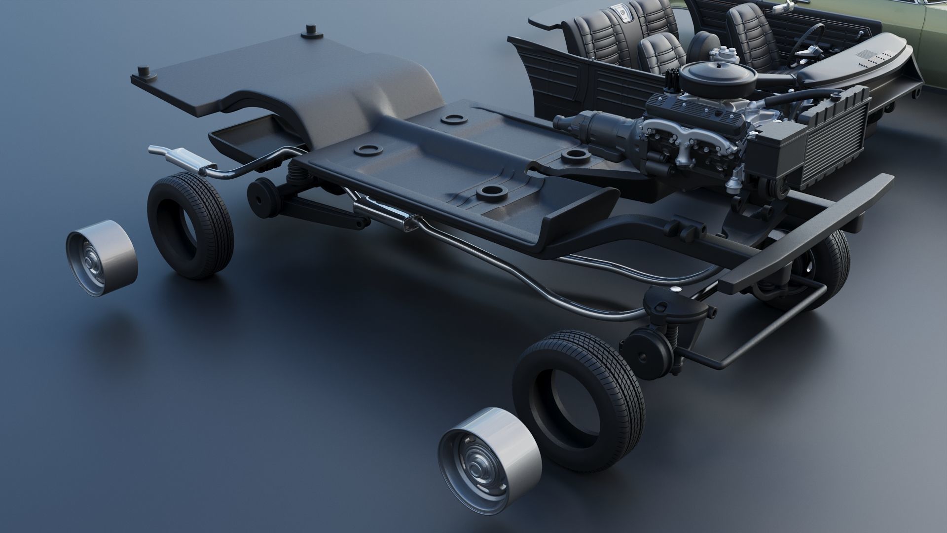 Chevrolet Caprice 1966 3D print model_31