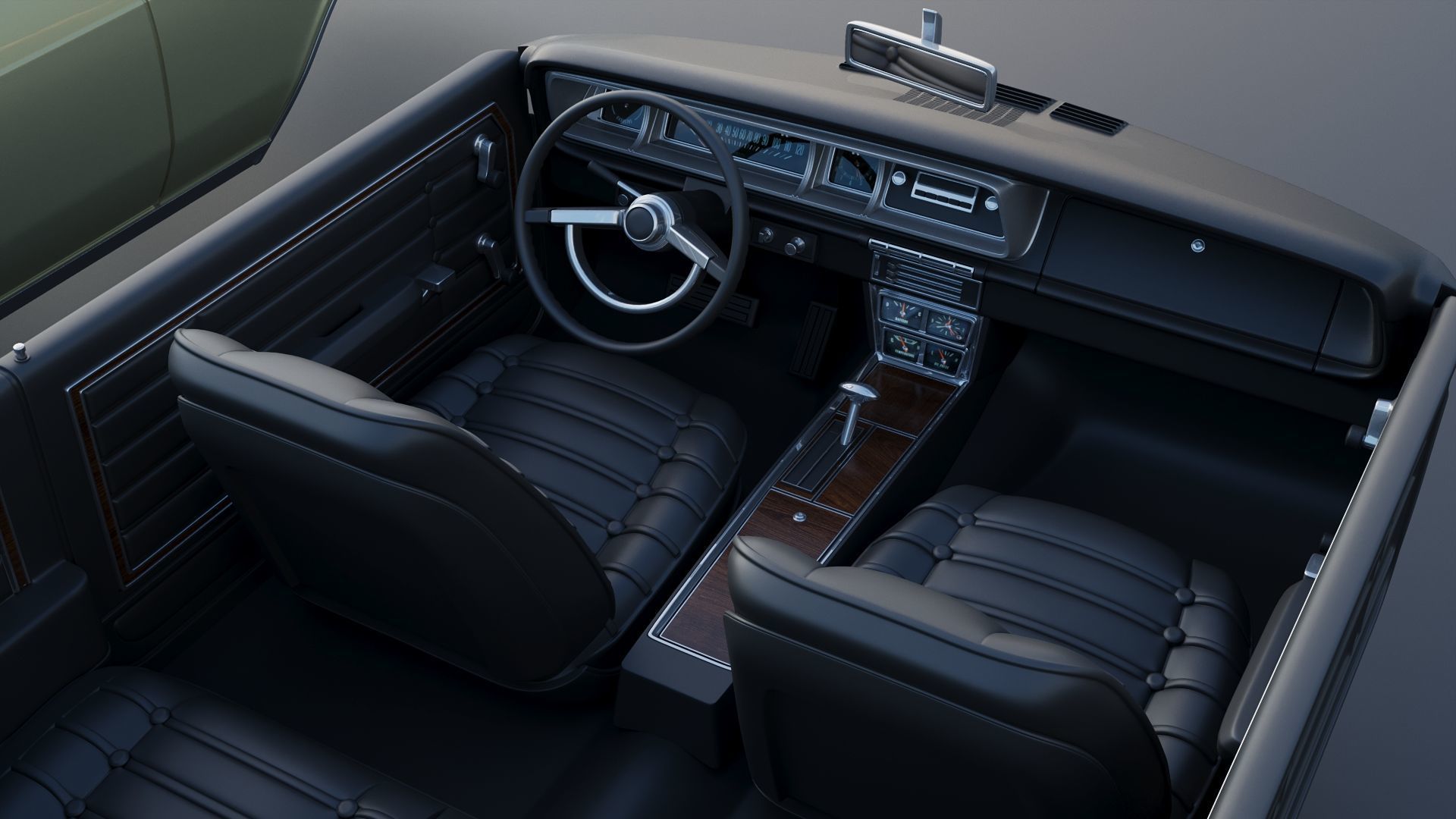 Chevrolet Caprice 1966 3D print model_27