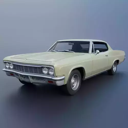 Chevrolet Caprice 1966 3D print model
