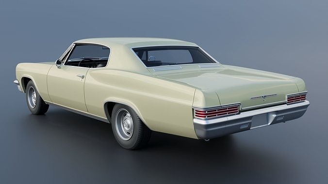Chevrolet Caprice 1966 3D print model 5