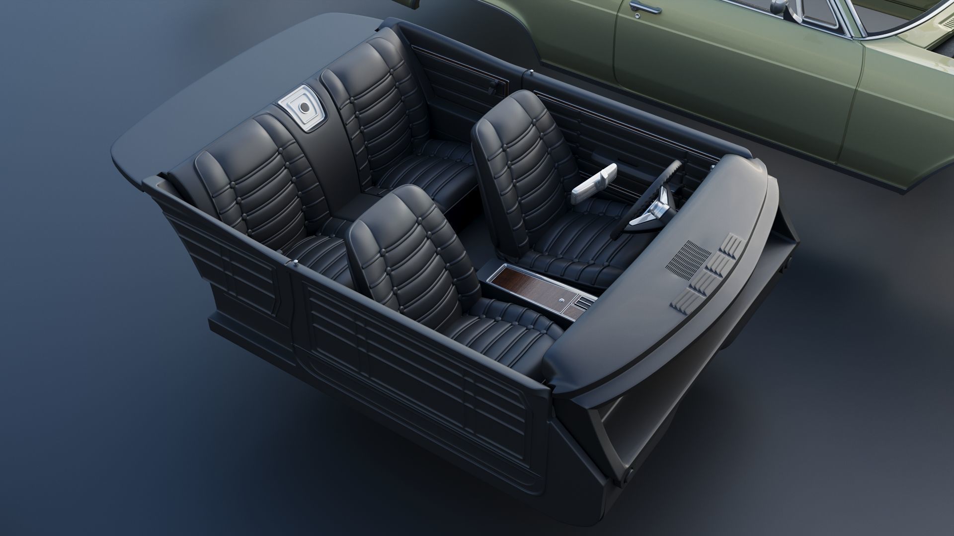 Chevrolet Caprice 1966 3D print model_25