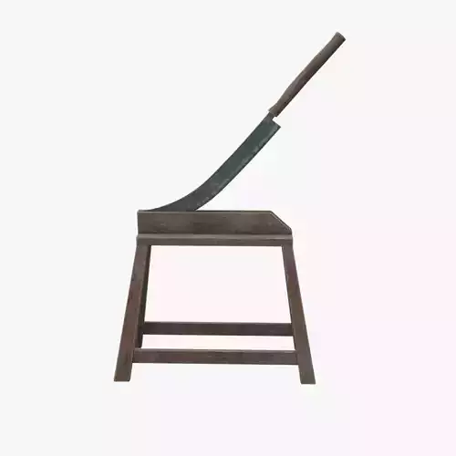 Chaff Cutter Low-poly 3D model